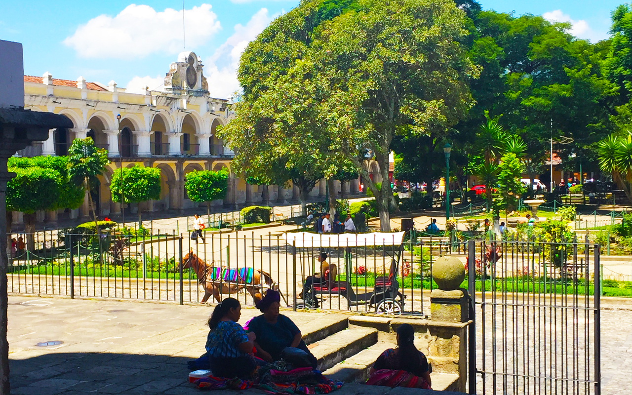 Antigua Travel Blog - Central Park Fountain