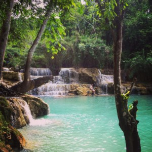 Luang Prabang Travel Blog -Kuang Si Falls