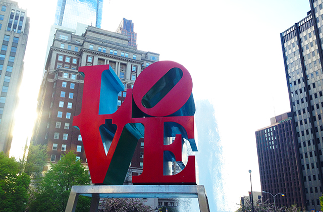 Philadelphia Travel Blog - Love Park