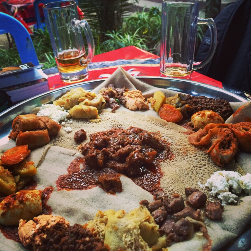 Addis Ababa travel blog - food