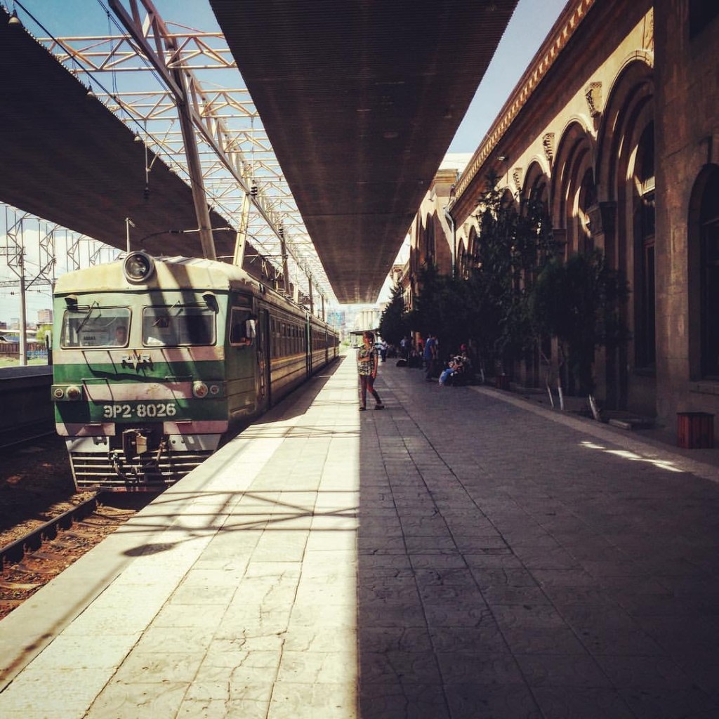 Armenia - Yerevan Travel Blog - train travel