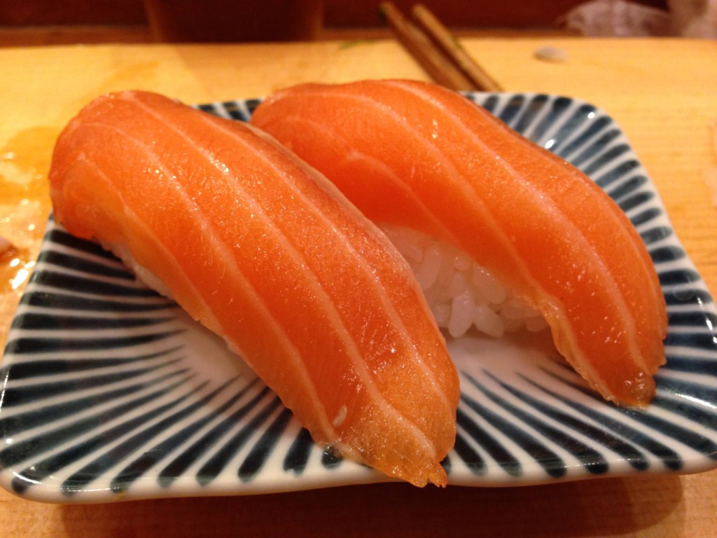 Tokyo Travel Blog - Japanese sushi