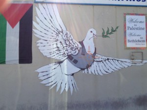 West Bank Travel Blog - Banksy in Palestine - Art