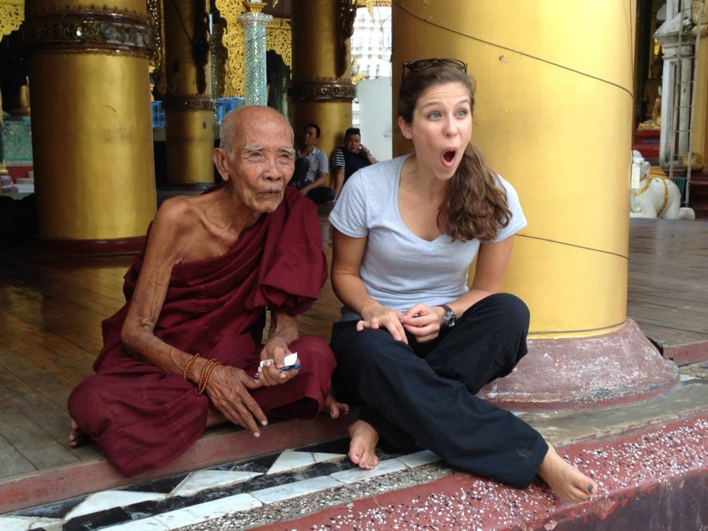 Yangon Travel Blog - Myanmar monk