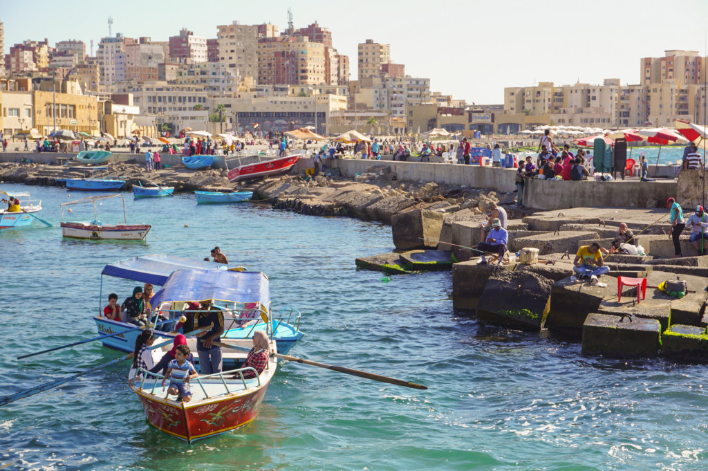 Alexandria travel blog - egypt - boats