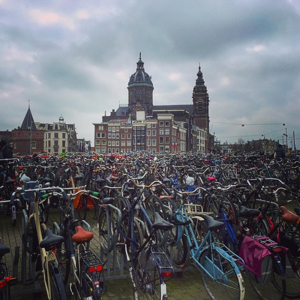 Amsterdam Travel Blog - The Netherlands Pictures - Bikes
