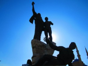 Beirut Travel Blog - Lebanon - statue