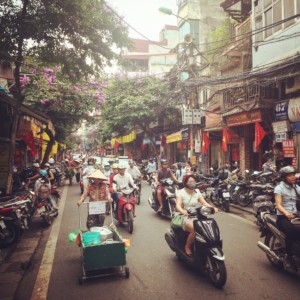 Hanoi Travel Blog - Vietnam - Motorbikes