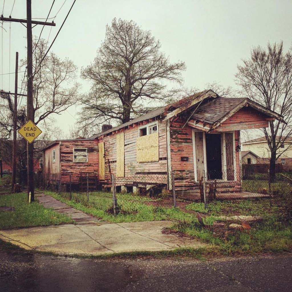 New Orleans Travel Blog - Lower 9th Ward from Katrina