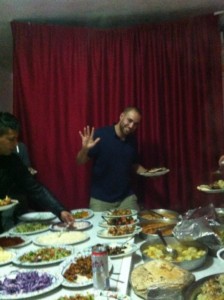 Petra Travel Blog - Jordan Travel Photography - family meal