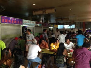 Singapore Travel Blog - food court hawker stand