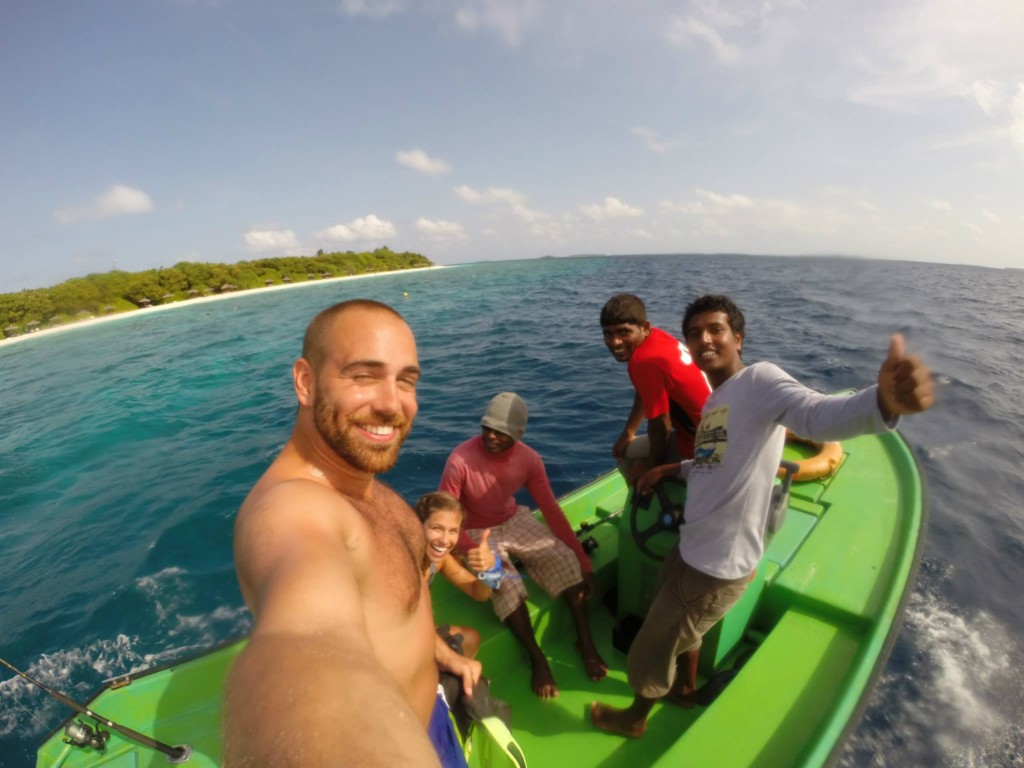 The Maldives Travel Blog - on a Fishing Boat